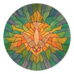 Holy Spirit 01 z-1 HS Round Stickers