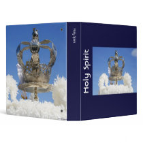 Holy Spirit crown Vinyl Binders