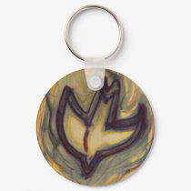 Holy Spirit Dove keychains
