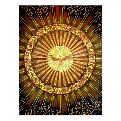 Holy Spirit painting Postcards