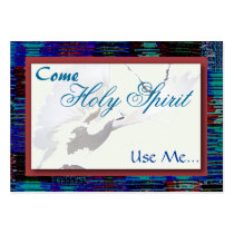 , Holy Spirit, Use Me...Card Business Card
