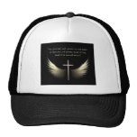 Holy Spirit Wings with Cross and Scripture Verse Hats