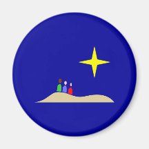 Holy three kings the three Wise Men Fridge Magnet