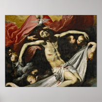 Holy Trinity by Jusepe de Ribera Print