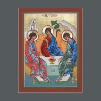Holy Trinity Prayer Card postcards