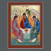 Holy Trinity Prayer Card postcards