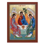 Holy Trinity Prayer Card Postcards