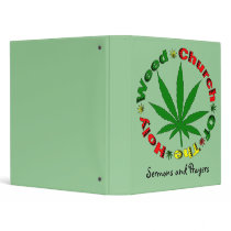 Holy Weed Church binders