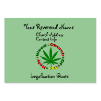 Holy Weed Church business cards by godless_heathen Holy Weed Church business cards