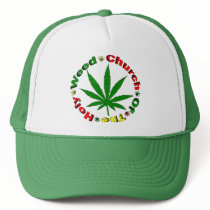 Holy Weed Church hats