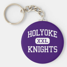 Holyoke - Knights - High - Holyoke Massachusetts Keychain