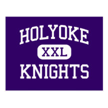 Holyoke - Knights - High - Holyoke Massachusetts Postcards