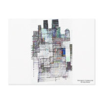 Homage to Hundertwasser postcards