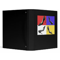 Homage to Mondrian Vinyl Binder