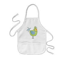 Homberries Spring Birdy aprons