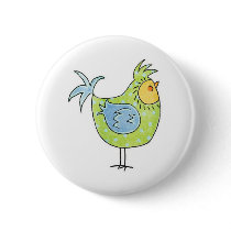 Homberries Spring Birdy buttons