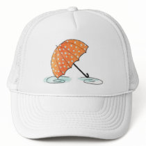 Homberries Umbrella with Puddles Hat