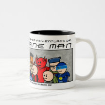 ¡Hombre de la doctrina!! Taza del grupo del caráct