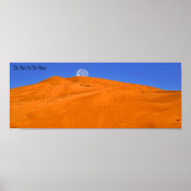 Hombre en la luna poster