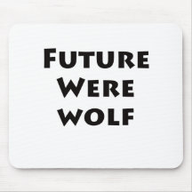 Hombre lobo futuro tapete de ratones