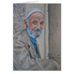 Hombre que sonríe, Kairouan Tarjeton