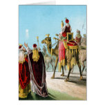 Hombres sabios del este o tres reyes Card Tarjetas