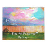 HOME 2012 HUGE Calendar Fine Art Paintings