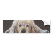 Home Alone Golden Retriever Bumper Sticker