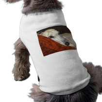 Home At Last Greyhound Rescue Dog Shirt pet clothing by artbyakiko Home At Last Greyhound Rescue Dog Shirt pet clothing