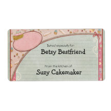 Home Baked Goods Personalized Labels Custom Shipping Labels