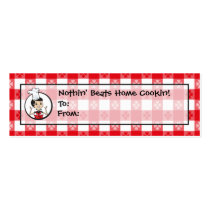Home Cookin' Custom Gift Tags Business Card Templates