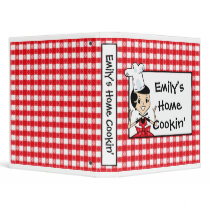 Home Cookin' Custom Recipe Binder by pinkinkart Home Cookin' Custom Recipe Binder