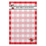 Home Cookin' Custom Stationery