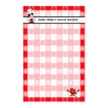 Home Cookin' Custom Stationery