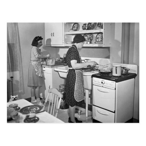 Home Cooking: 1942 Post Card