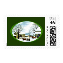 Home for Christmas Postage Stamps