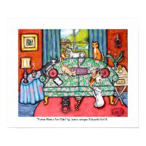 Home For Foster Cats byJamie Wogan Edwards posters by jamiecreates1 Home For Foster Cats byJamie Wogan Edwards posters