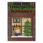 Home for the Holidays Christmas Greeting Card