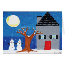 Home for the Holidays Greeting Card