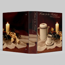 Home for the Holidays Recipe binder