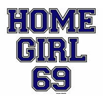 HOME GIRL 69 black navy t-shirts