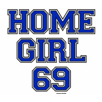 HOME GIRL 69 NAVY t-shirts