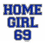 HOME GIRL 69 NAVY SHIRTS