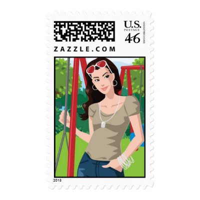 Home Girl Stamp by iambibs