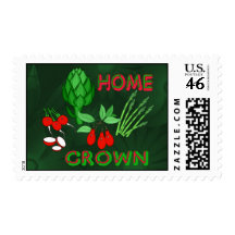 Home Grown Postage Stamp