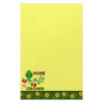 Home Grown Customized Stationery