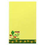Home Grown Customized Stationery