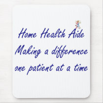 Home Health Aide Mouse Pad mousepads