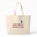 Home Health Aide Tote Bag by medicaltshirts Home Health Aide Tote Bag