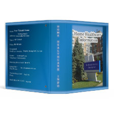 Home Healthcare Info Binder binder